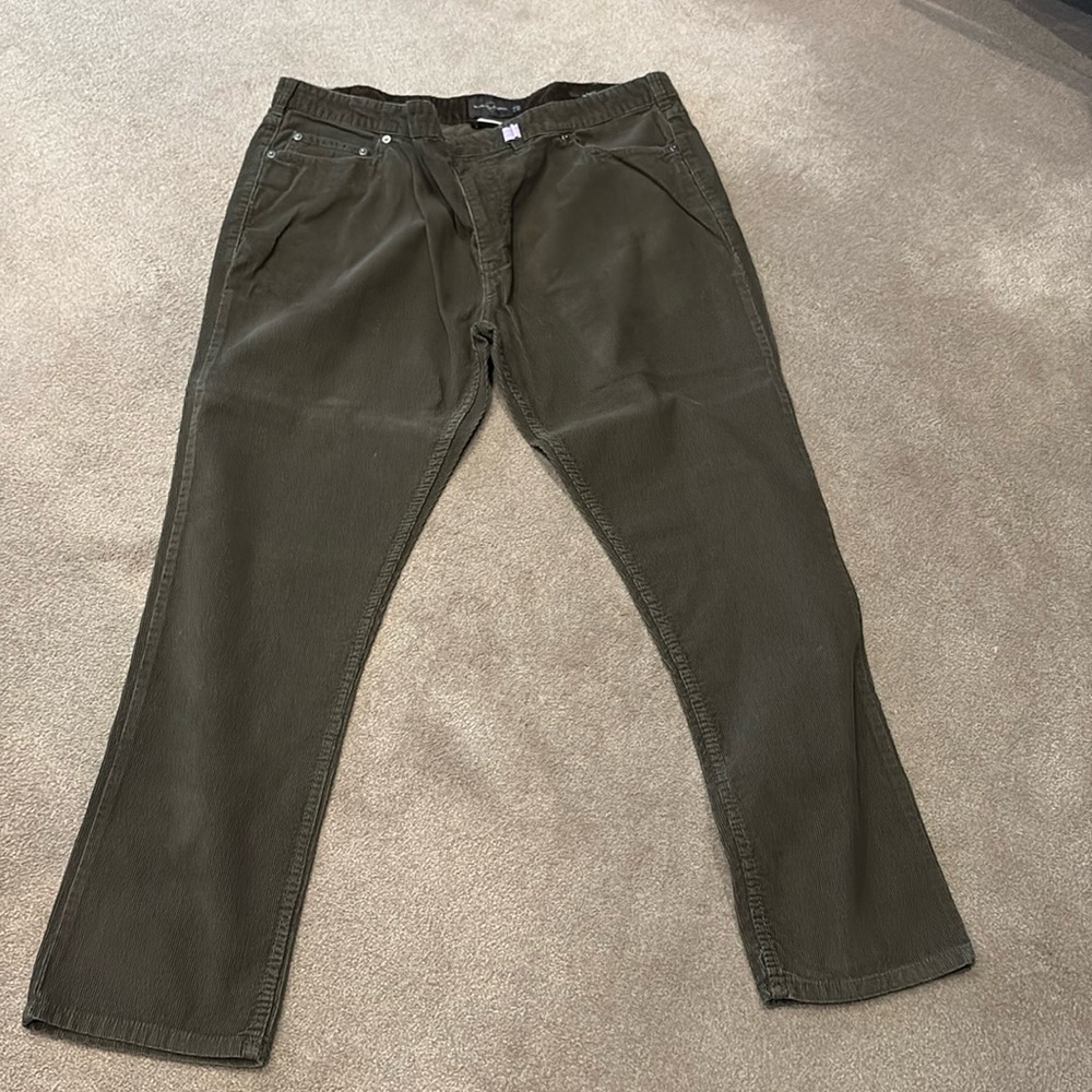 Black brown 1826 42/30 brown corduroy jean